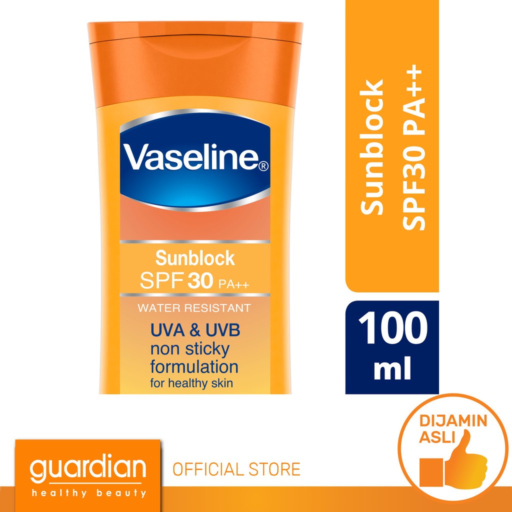 VASELINE Sun Block SPF30 100ml