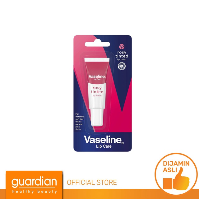 Vaseline Lip Care Rosy Tinted 10g Lip Balm Pelembab & Pencerah Bibir