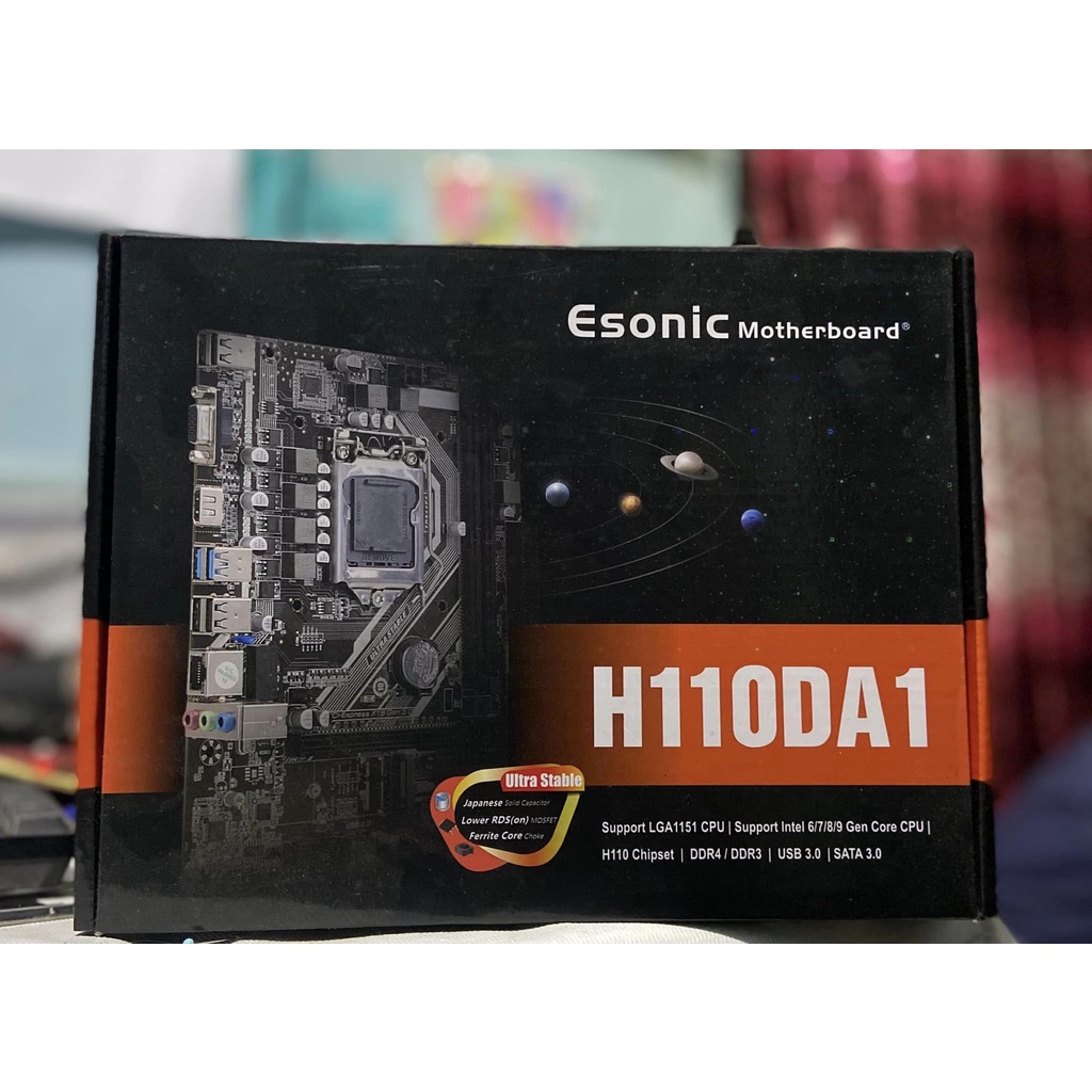 ESONIC H110DA1 INTEL H110 With NVME Slot | Motherboard LGA1151 DDR4