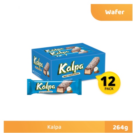 

Kalpa Wafer Cokelat Kelapa Box and Pounch