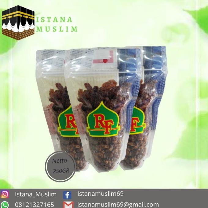 

KISMIS MH234 KISMIS ITAM TANPA BIJI IMPOR SEEDLESS BLACK RAISIN 250GR PERLENG EL09I09A82L