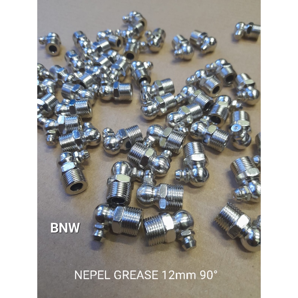 NEPEL GREASE / NEPEL GEMUK 12MM 90° DERAJAT BENGKOK UNIVERSAL GARANSI