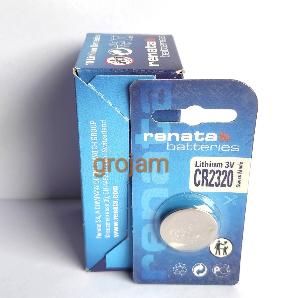 BATERAI RENATA 2320 CR2320 2325 CR2325 1025 CR1025 ORIGINAL