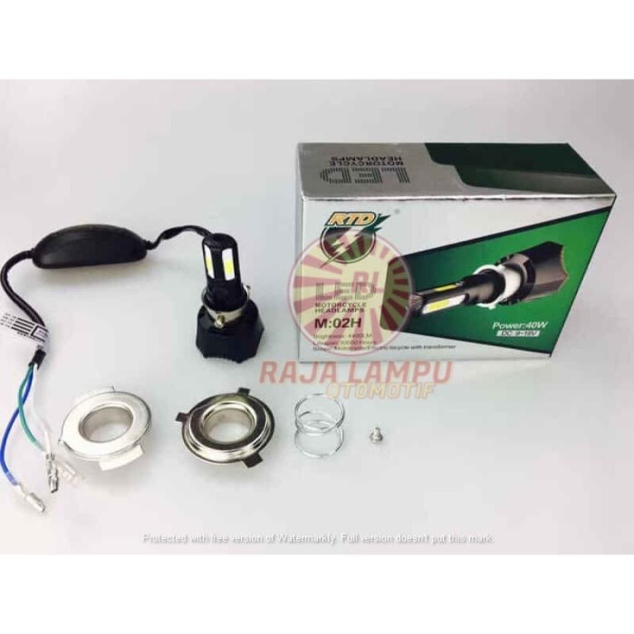 Lampu motor RTD 4 Sisi LED M02H LAMPU RTD Original RTD LED ORI GARANSI