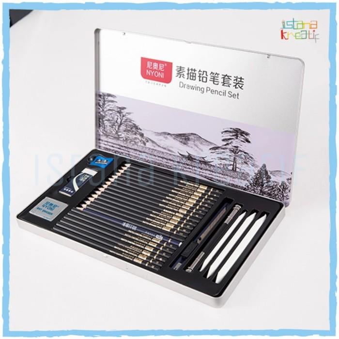 

Terlaris Nyoni Drawing Skecth Pencil In Tin Box