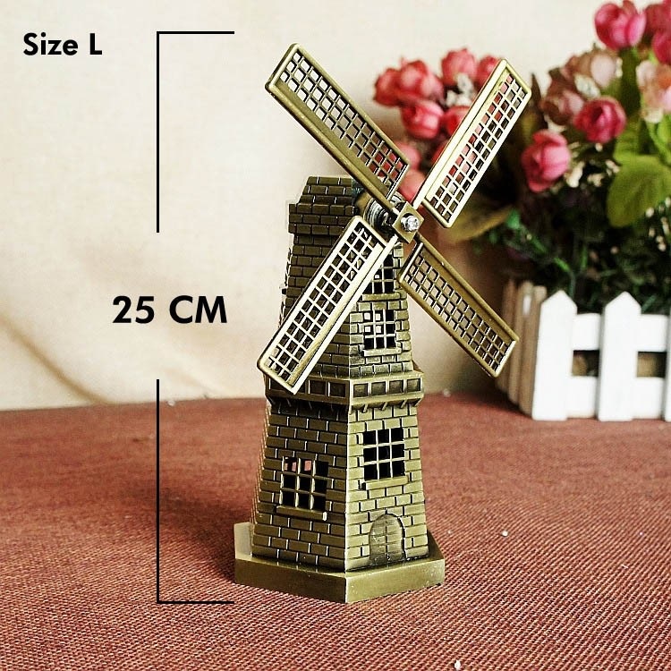 Miniatur Landmark Belanda / Windmill Holland Souvenir