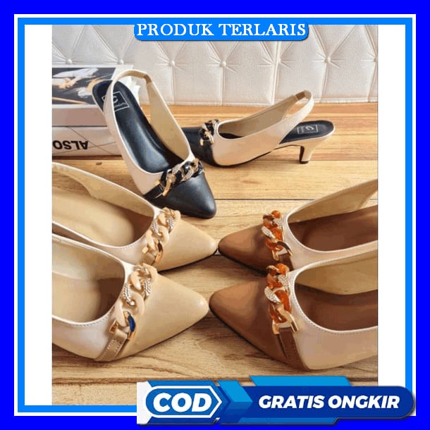 Sandal Sendal Srandal Samdal Sabdal Plavia Flat Pelat H Pesta Kondangan Undangan Santai Cewek Cewe W