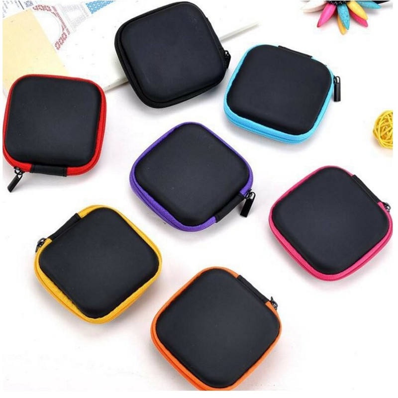 Dompet Mini Headset Earphone Tempat Penyimpanan Kabel Charger Serbaguna HM032 -XOBOX