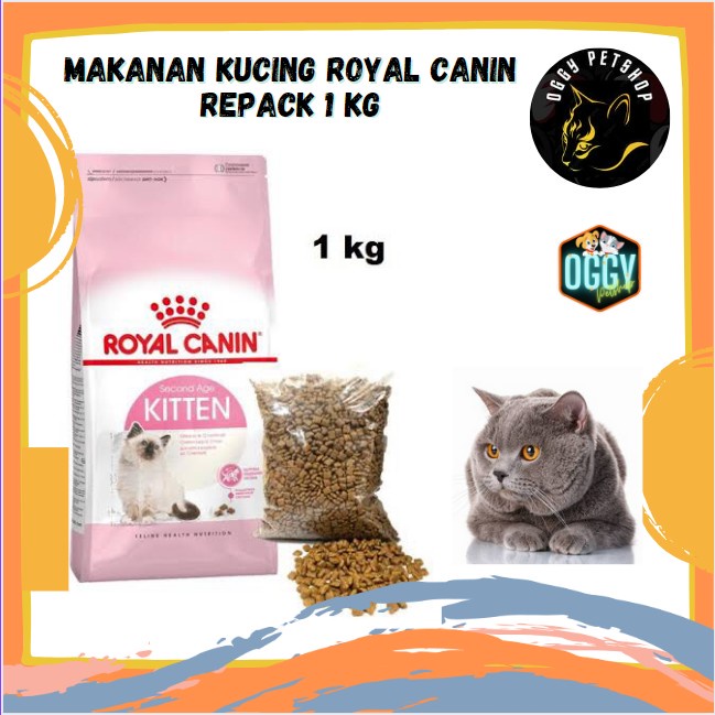 [REPACK] ROYAL CANIN KITTEN 1KG | MAKANAN KUCING 1 KG