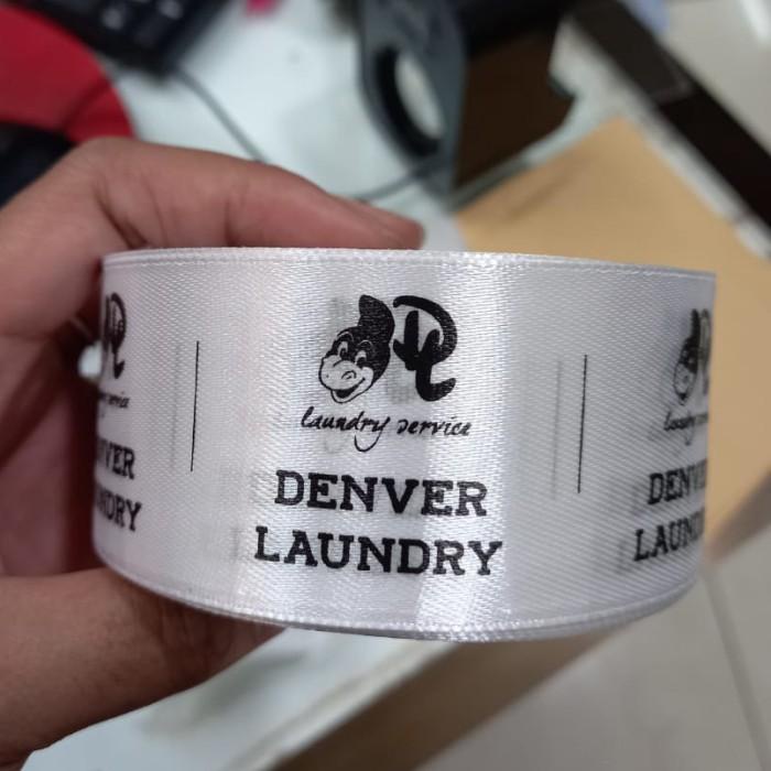 

Label Baju Satin 4Cm