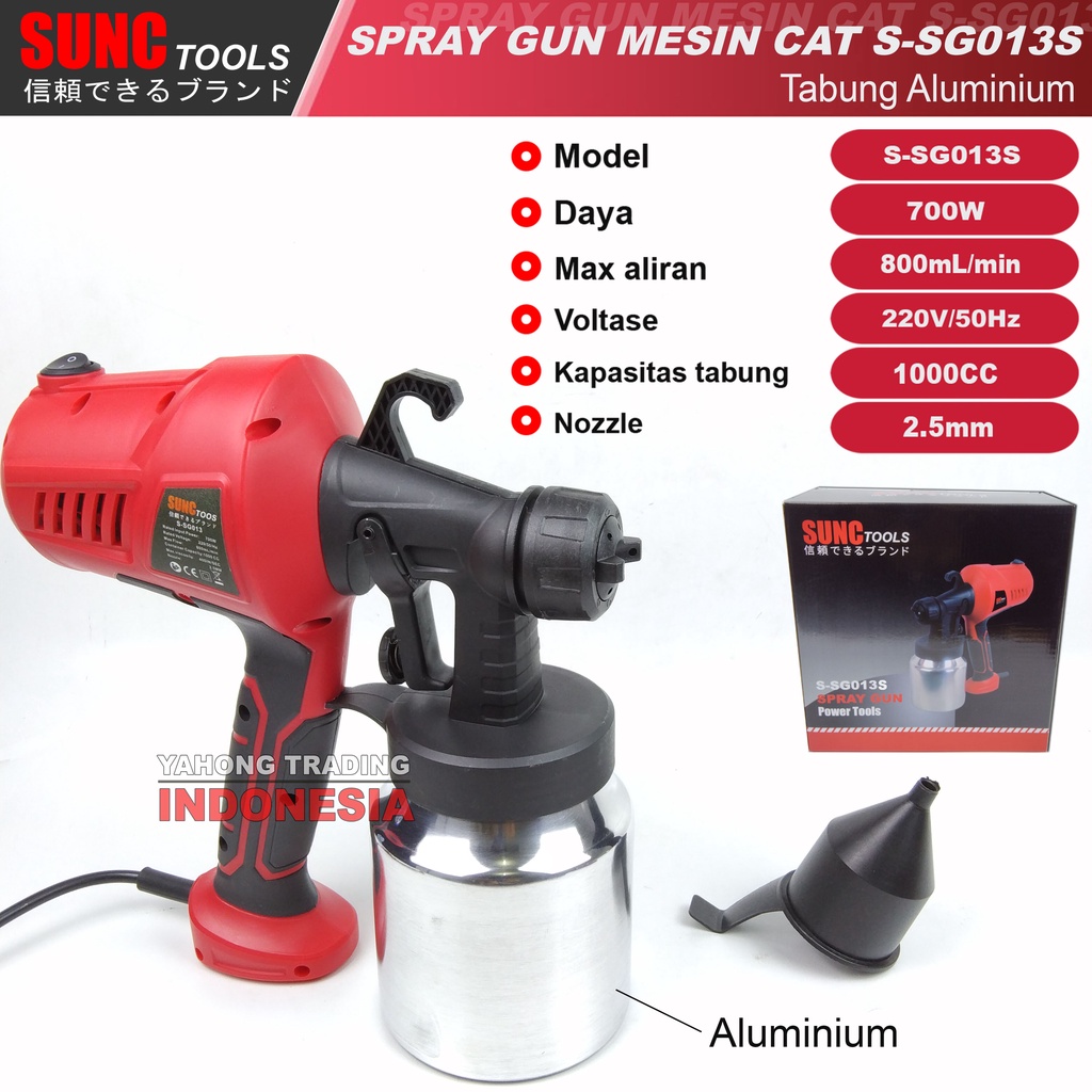 Mesin Semprot Cat Listrik Spray Gun Electric SUNC TOOLS