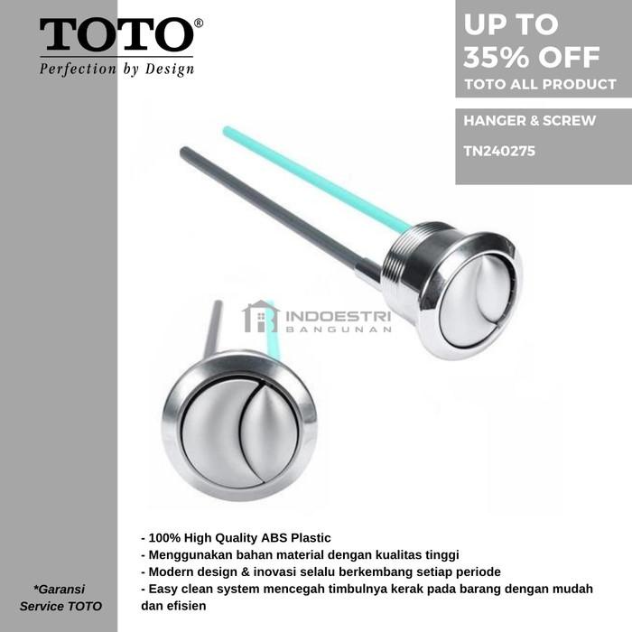 Terlaris Tombol Closet Toto Tn240275 (Dual Flush & Original Toto)