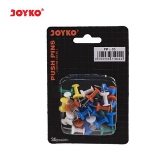 

Push Pin / Paku Pin Joyko PP - 30 / Harga 1 Pak