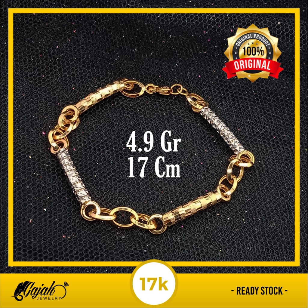 Gelang Emas 17K - 4.9 Gr Kadar 750 - 4565