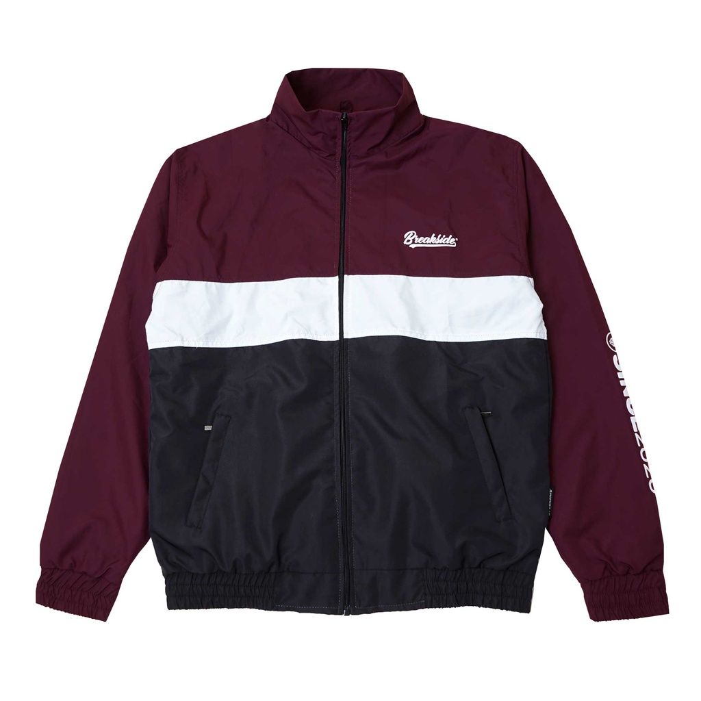 Breakside Jacket Rustwreck - Maroon Jaket Pria