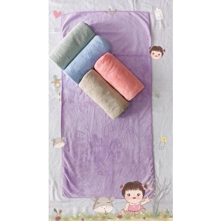Handuk Bayi Smile Microfiber (ORI)