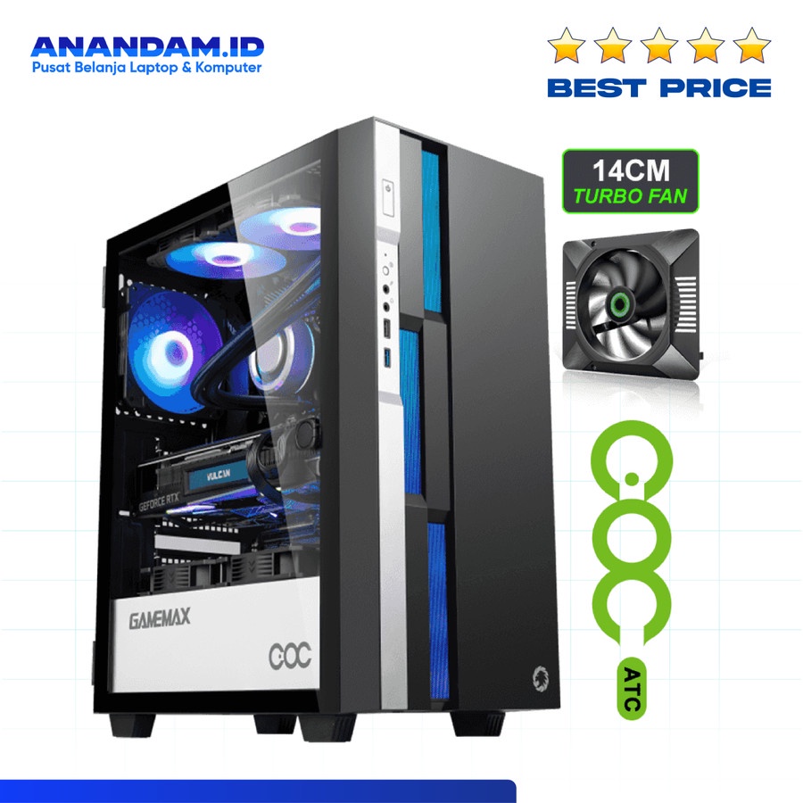 Casing GameMax BRUFEN C3 E-ATX Gaming PC Case