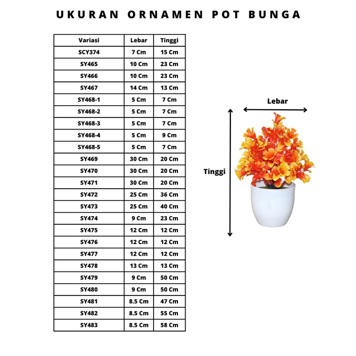 [1 Pcs] Ornamen Pot Bonsai / Oranamen Tanaman Hias / Tanaman Hias Bunga Plastik / Tanaman Hias Daun Plastik / Tanaman Artificial Dekorasi