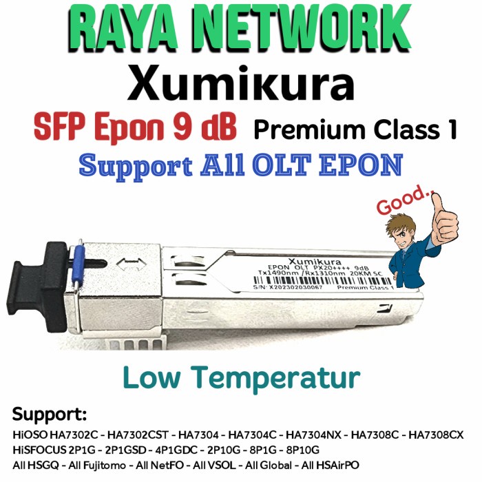 Terlaris Xumikura Sfp Epon 9Db