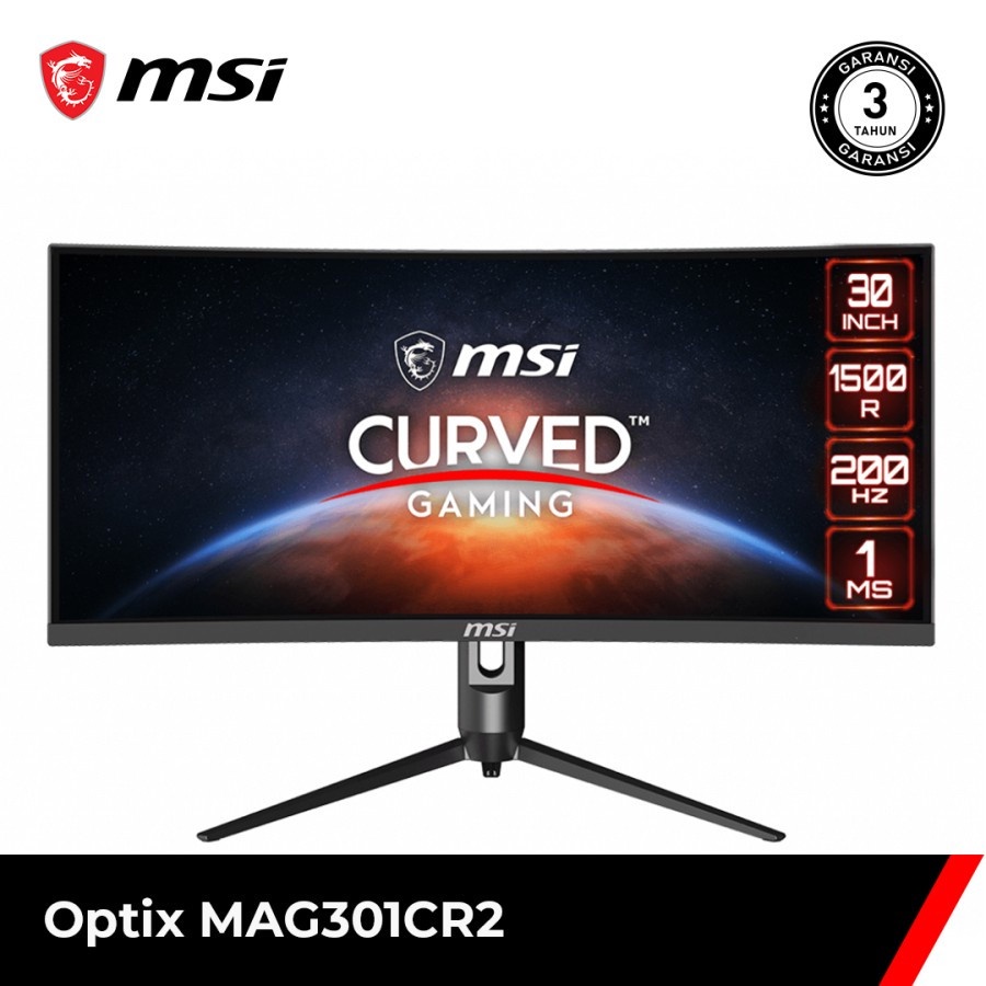 MSI Optix MAG301CR2 MONITOR [1080p, 200Hz] NEW