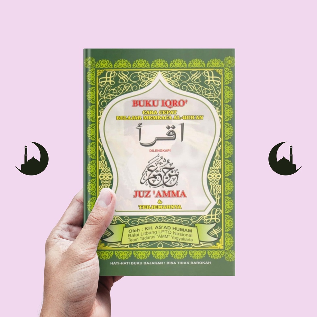 BUKU IQRO’ JUZ AMMA DAN TERJEMAHANNYA UKURAN KECIL