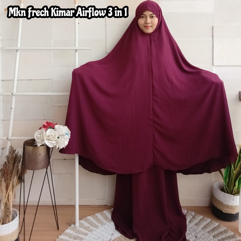 MUKENA FRENC KIMAR AIRFLOW 3 IN 1