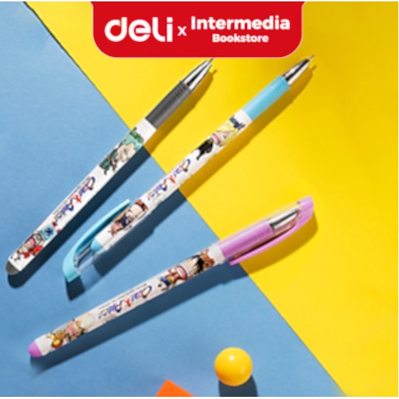 

Deli CG13 Gel pen / Pulpen gel 0.5 mm motif one piece