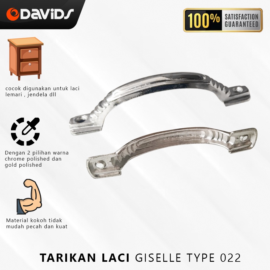 Tarikan Laci Handel Meja Pegangan Handle Lemari Kitchen Set 002 SN GP