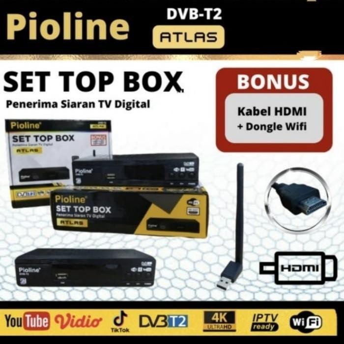 Set Top Box TV Digital Piolin Orion fre dongle dan hdmi