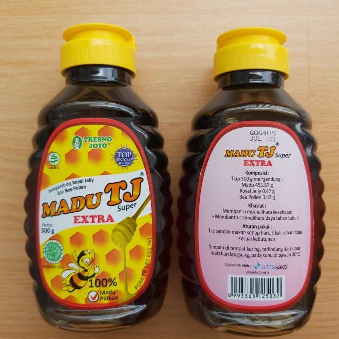 

BRG BARU Madu Tj Super Extra 500gr ( + Royal Jelly & Bee Polen)