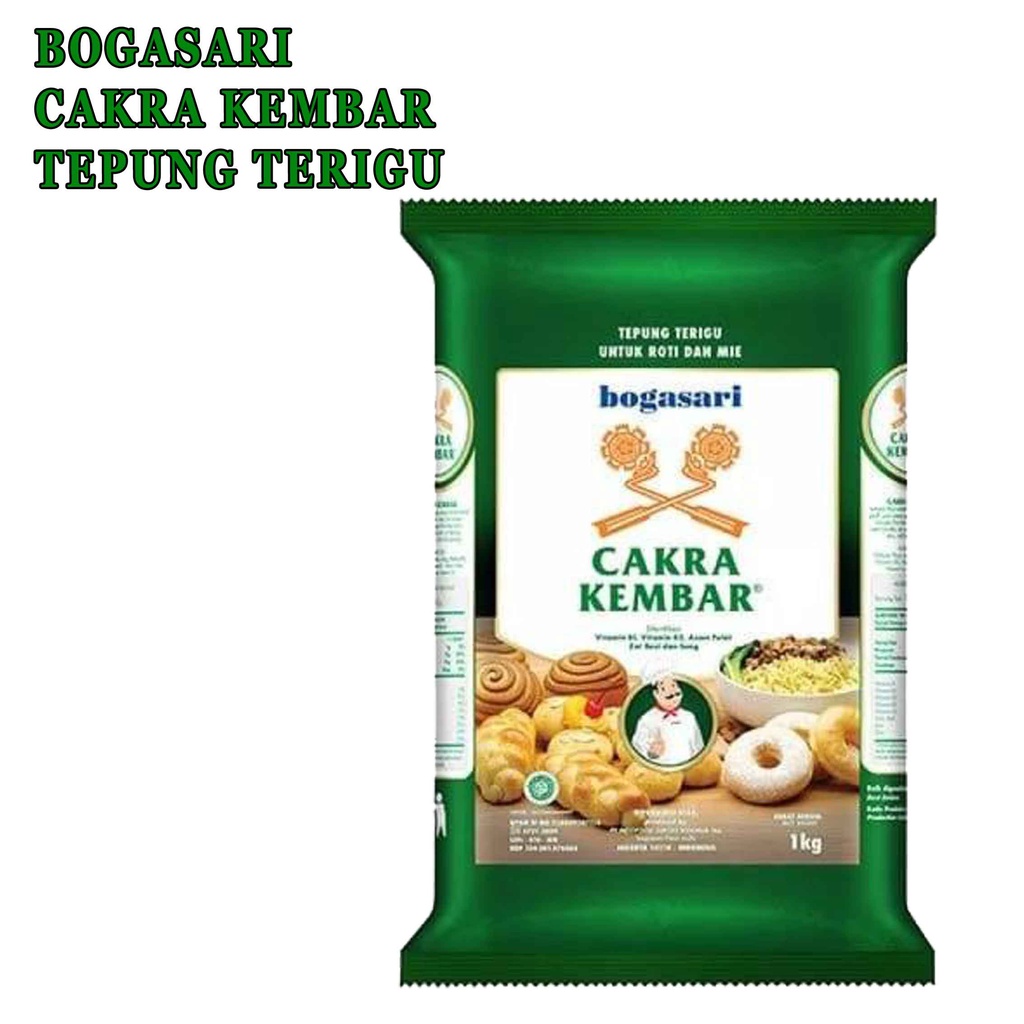 Cakra Kembar* Bogasari* Tepung Terigu* 1kg