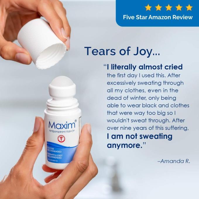 MAXIM ANTIPERSPIRANT, Deodorant Rol On