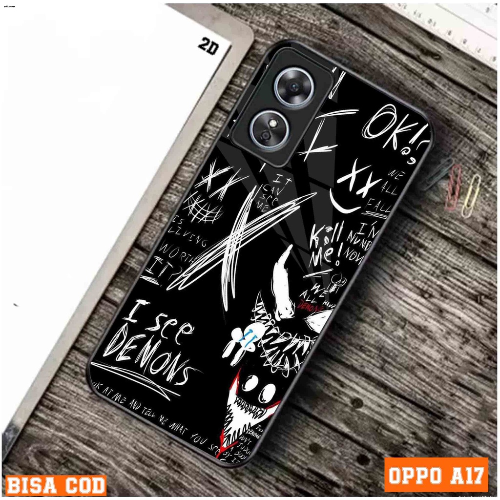 FS Casing Oppo A17 Terbaru - Fashion Case Motif - Kesing hp Oppo A17 - Casing hp oppo a17 - Pelindun