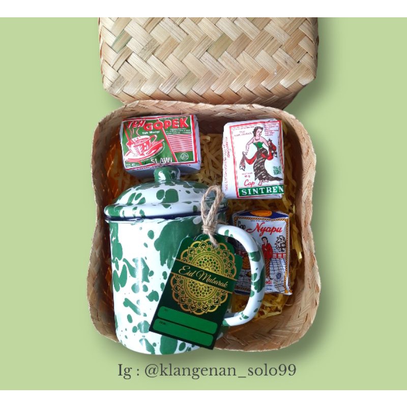 

Paket Hampers Lebaran (Teh Gopek,Nyapu, Sintren, Cangkir Blirik) #Hempers #Lebarwn #TehKhasSolo