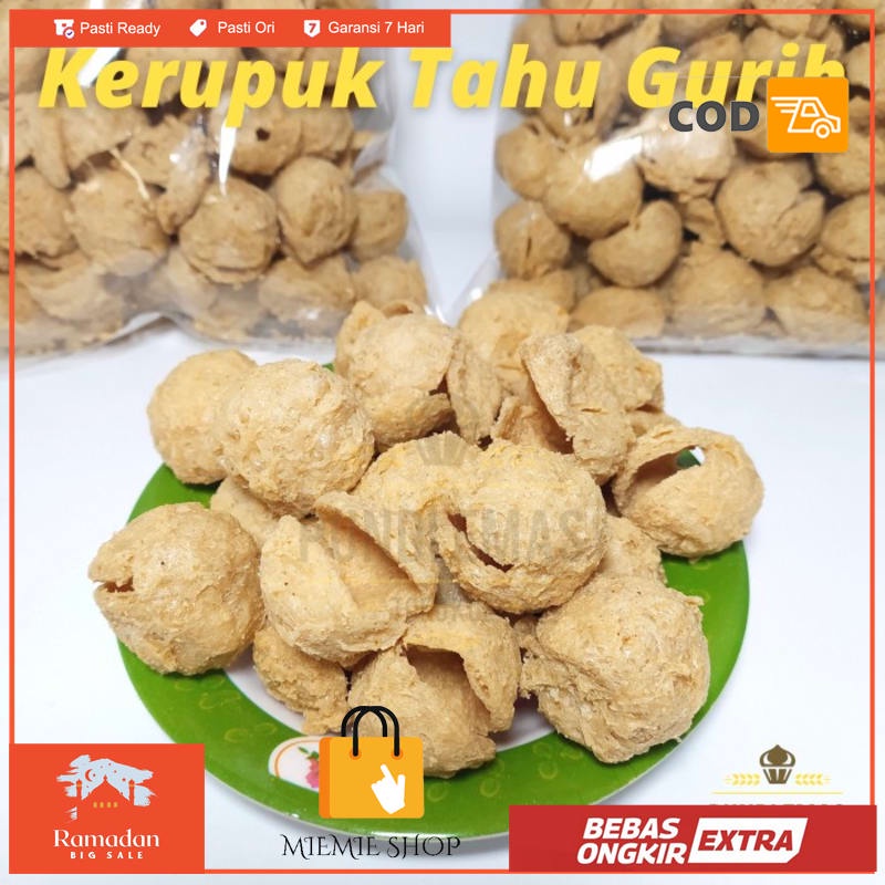 

KERUPUK TAHU KILOAN KULIT TAHU TERLARIS 250 GRAM - 130 GRAM