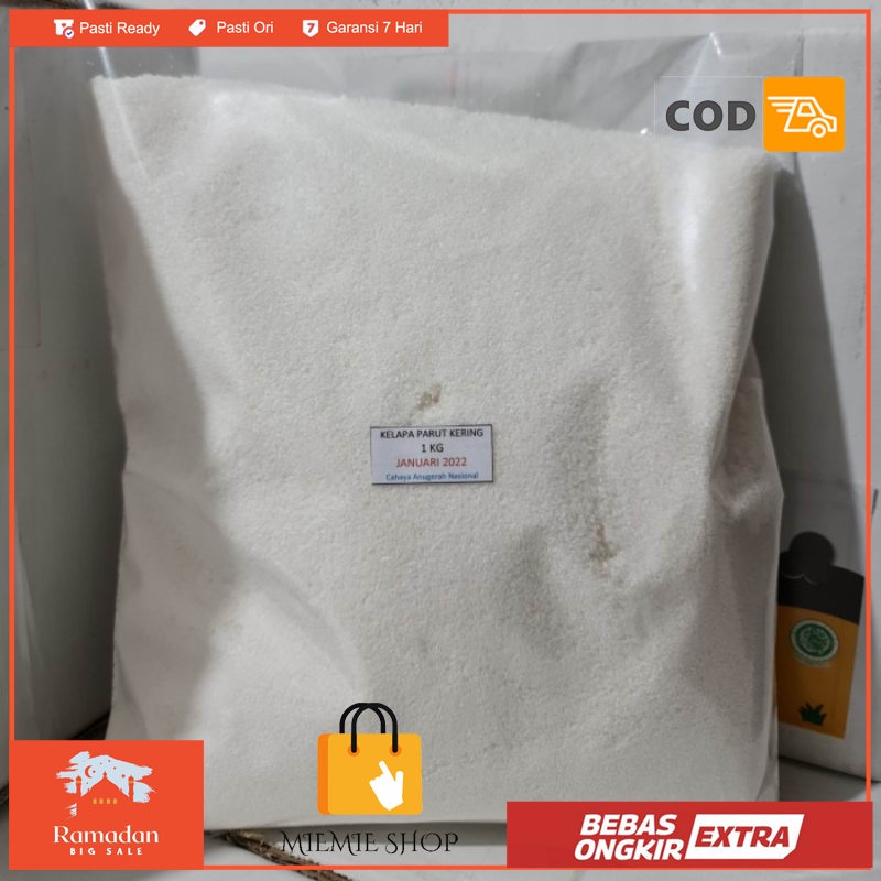 

Kelapa Parut Kering / Dessicated Coconut 1 Kg