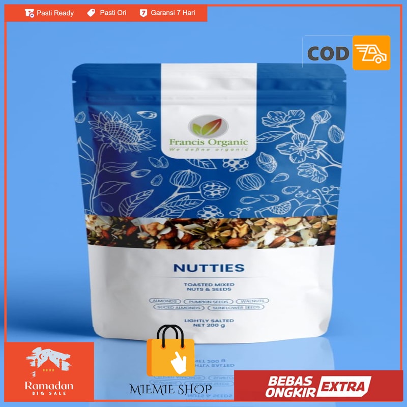 

Nutties - Mixed Nuts and Seeds 5 Macam Kacang2an dan Biji2an