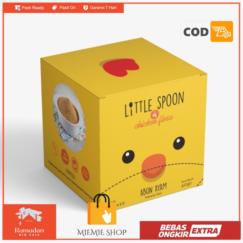 

Little Spoon Abon Bayi - Ayam 10 sachets