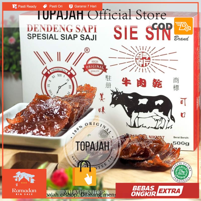 

Dendeng sapi matang 500gr”SIE SIN” HALAL