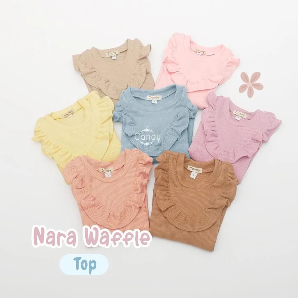 NARA WAFFLE TOP BY CANDY