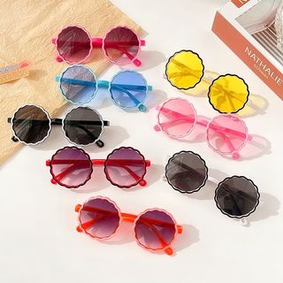 SS Kacamata Anak 6623 Kaca Mata Hitam Anak Model Bulat Gelombang High Quality Kids Sunglasses Kaca Mata Murah Import