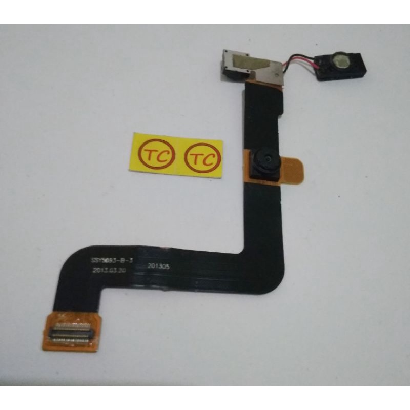 kamera camera depan fleksibel speaker atas advan tab t5a Original copotan