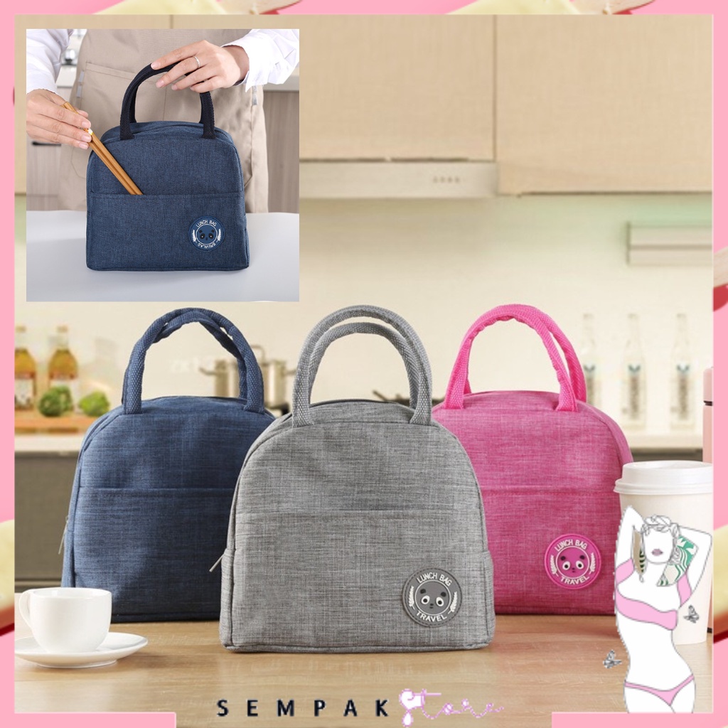 SS TAS BEKAL LUNCH BAG COOLER MAKANAN ANAK TAS LUNCH BOX KARAKTER BRIVILAS MURAH