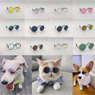 SS Kacamata Kucing Peliharaan 6577 Kaca Mata Lucu Anjing Anabul Hitam Fashion Hewan Anti UV Lucu Aksesoris High Quality Animal Sunglasses Kaca Mata Murah