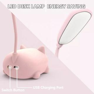 SS Lampu Belajar Karakter Hewan Portable Table Lamp Lampu Meja Baca Belajar LED