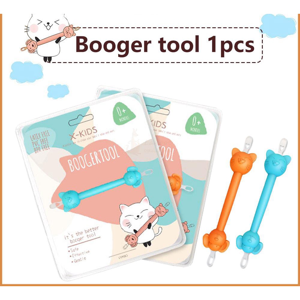 Booger tools baby Pembersih Hidung dan Telinga Bayi 2 in 1