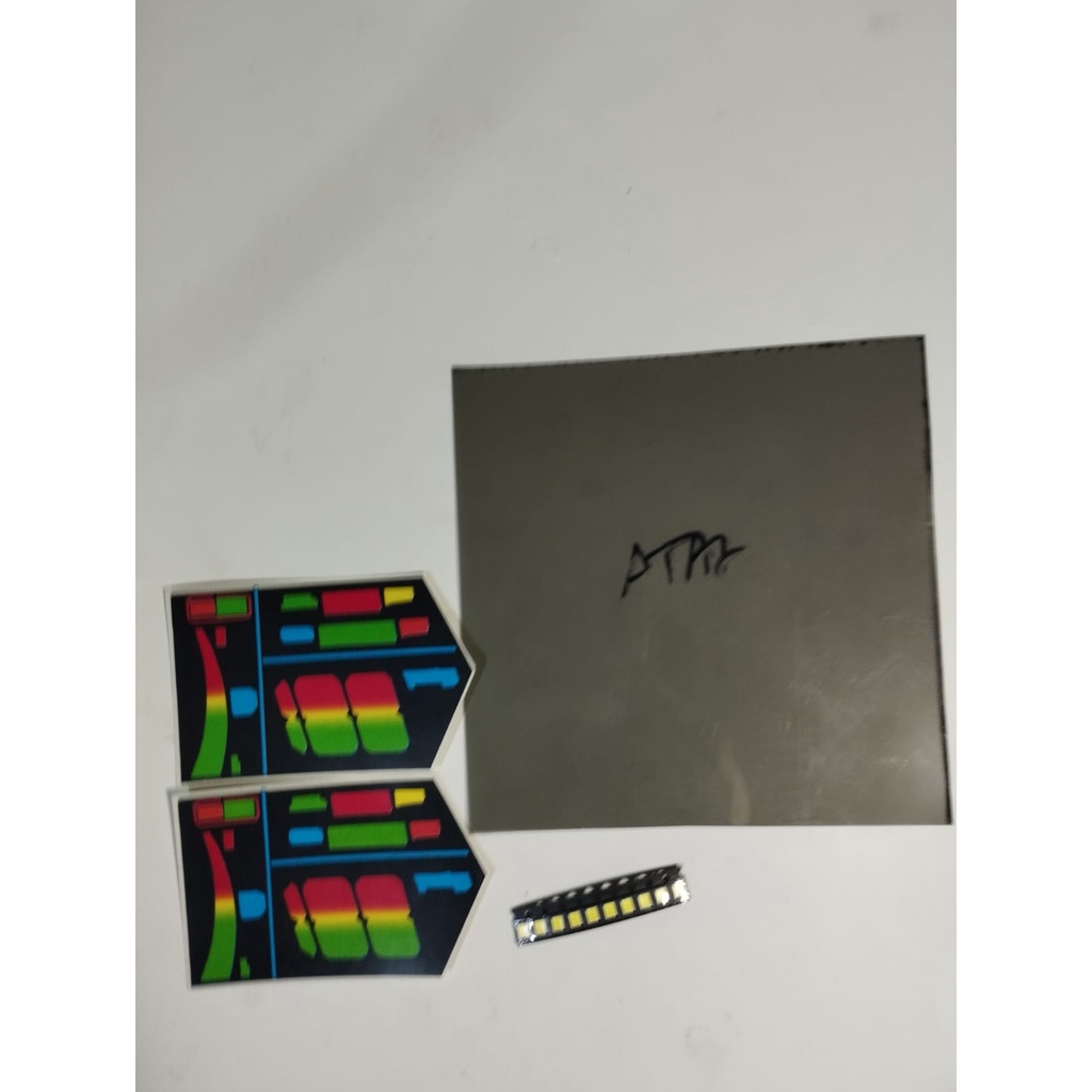 [WS] Paket modif warna pelangi lcd speedometer bajaj pulsar 135 stiker polarizer polariser polaris s