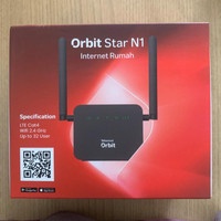 Home Router Orbit Star N1 HKM0127-A Telkomsel 4G LTE Free 150GB