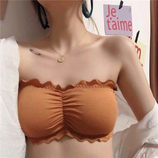 SS Kemben Wanita Tanpa Tali 6551 Bra Sport Tanpa Busa Pakaian Dalam Wanita Sexy Fashion Korea Import Murah