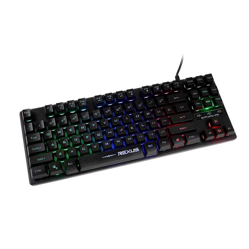 Keyboard Rexus Battlefire K9 TKL Black RGB | Keyboard Gaming